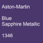 Preview: Aston-Martin, Blue Sapphire Metallic, 1346.